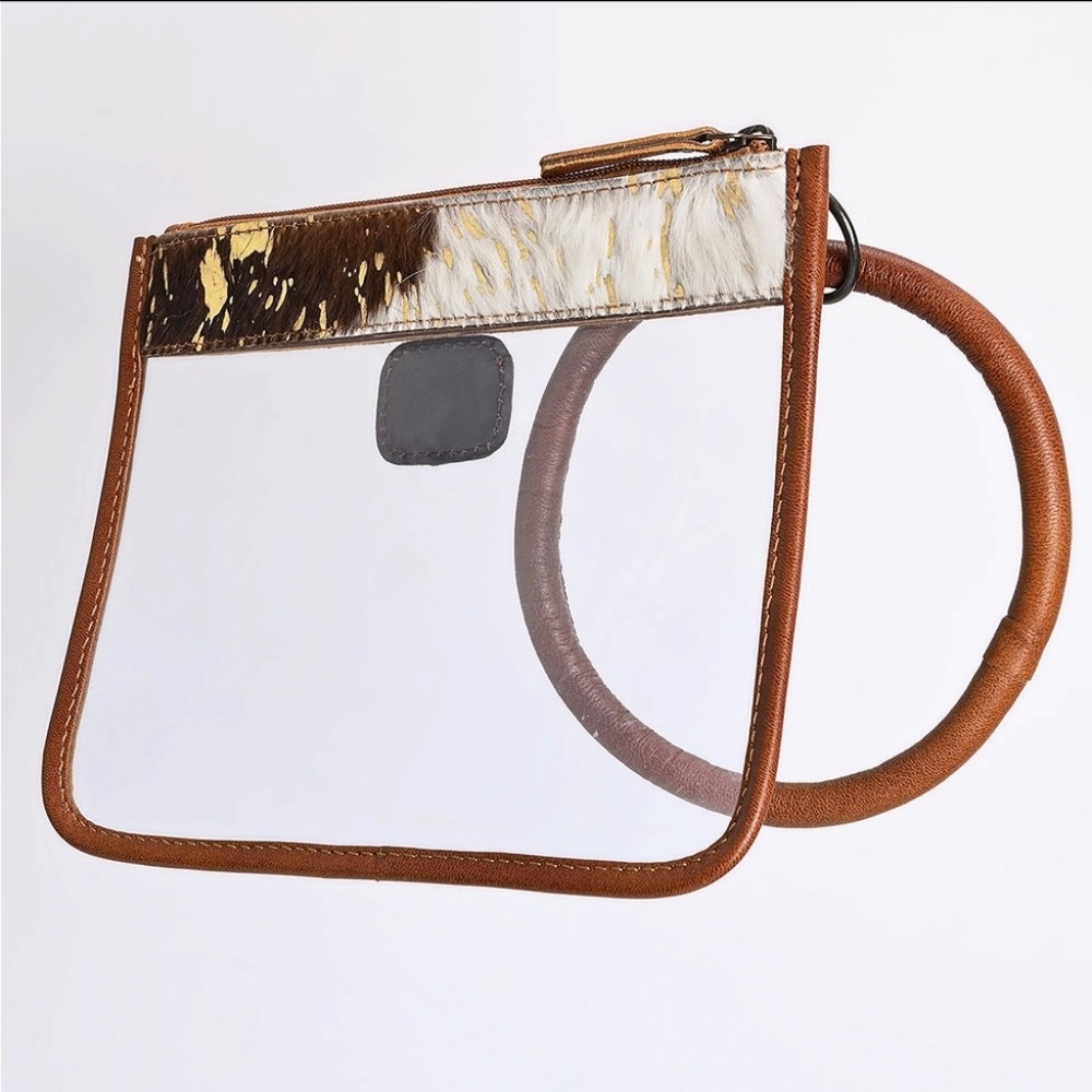 Clear Bag Genuine Western Leather Women Bag